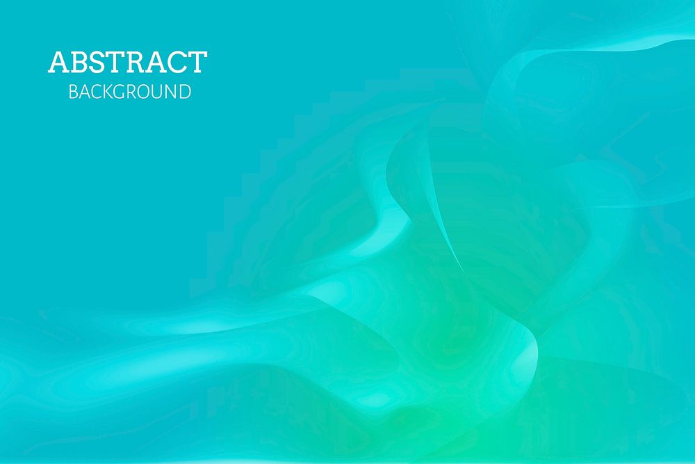 Teal abstract background design vector