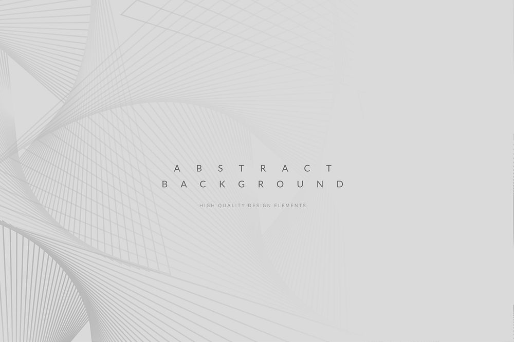 Abstract geometric patterned gray background vector