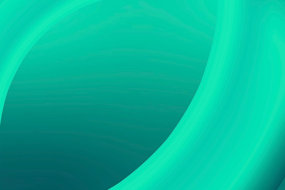 Green wave abstract background vector | Premium Vector - rawpixel