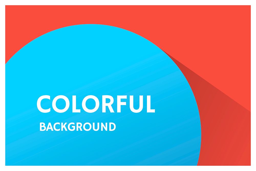 Blue and red colorful background vector