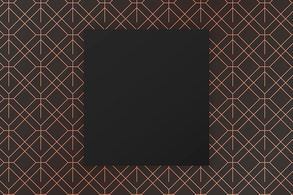 Modern gatsby pattern design vector