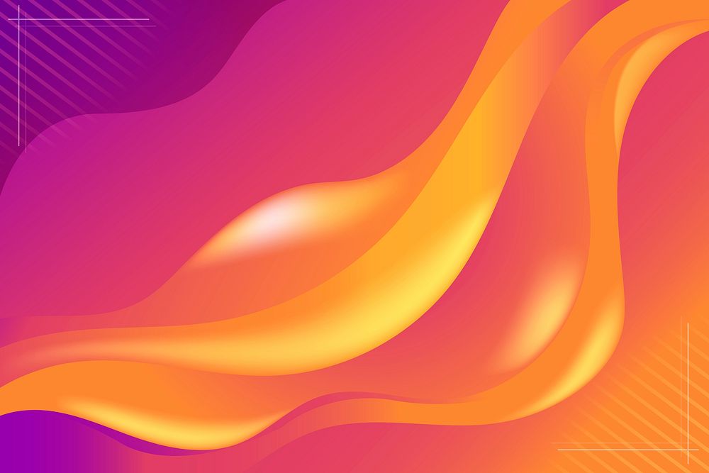 Orange abstract background design vector