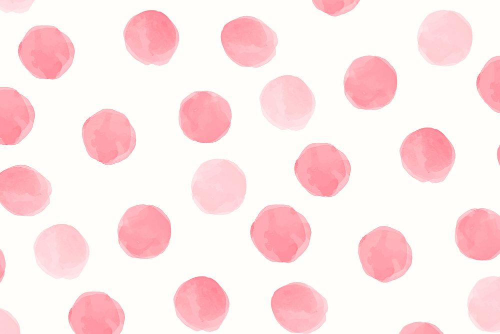 Pink round seamless pattern  wallpaper vector design