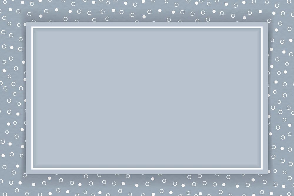 Blank abstract frame design vector