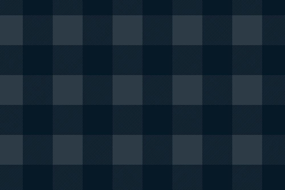 Navy blue tartan seamless pattern background vector template