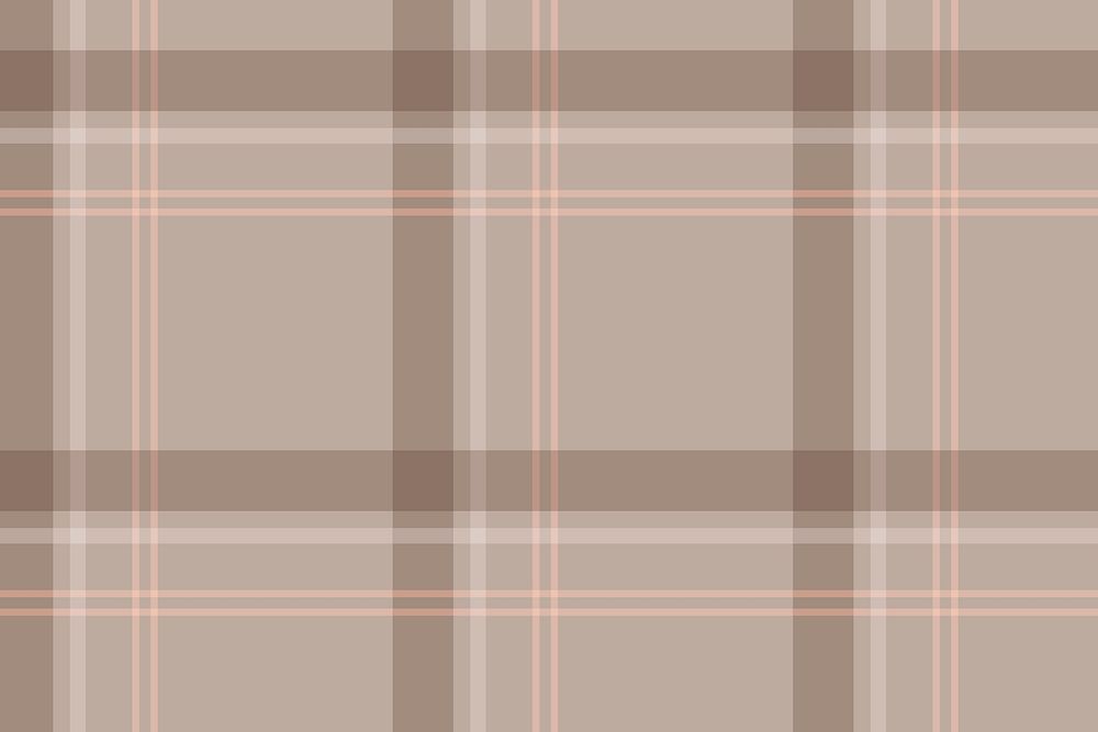 Brown tartan seamless pattern background vector template