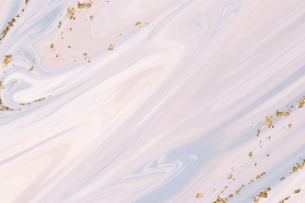 Pastel purple marble background with gold lining 