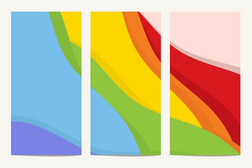 Support LGBTQ pride rainbow background vector