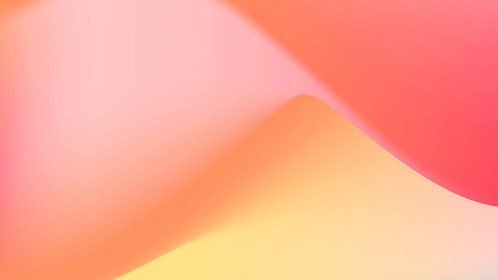Summer gradient desktop wallpaper, simple background 