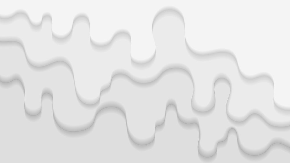 Creamy dripping shades of white background vector