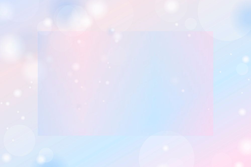 Rectangle shape on pink and blue gradient pattern background vector