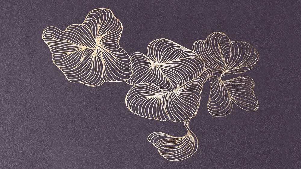 Shiny swirly abstract art design wallpaper
