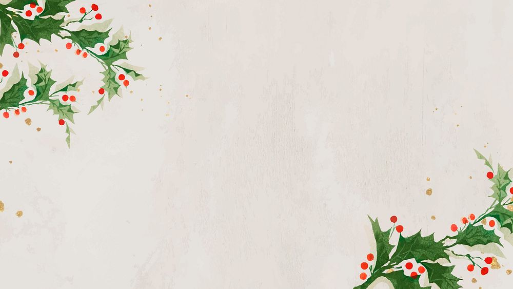 Festive Christmas frame background vector