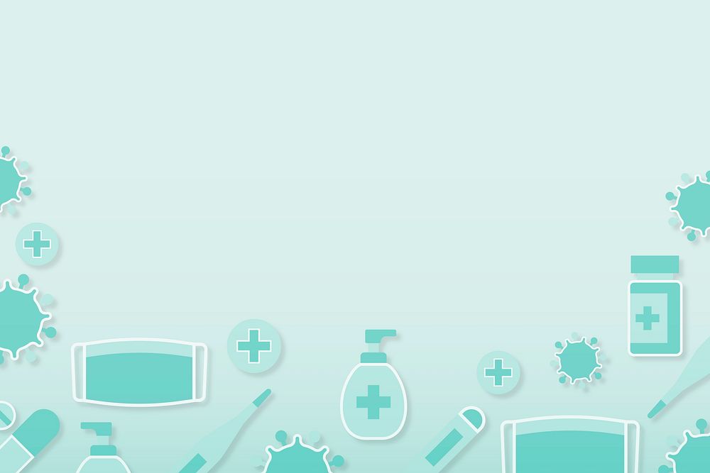 Clean medical background vector