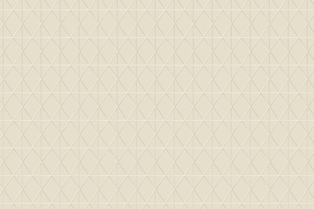 Seamless rhombus pattern on a beige background design resource vector