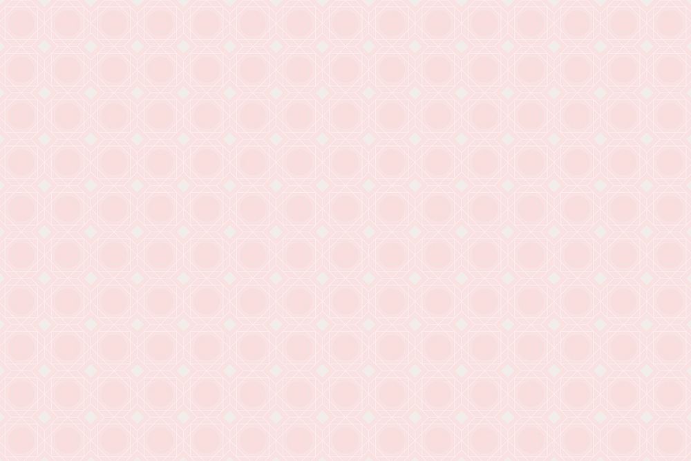 Seamless hombus pattern on a pink background design resource vector