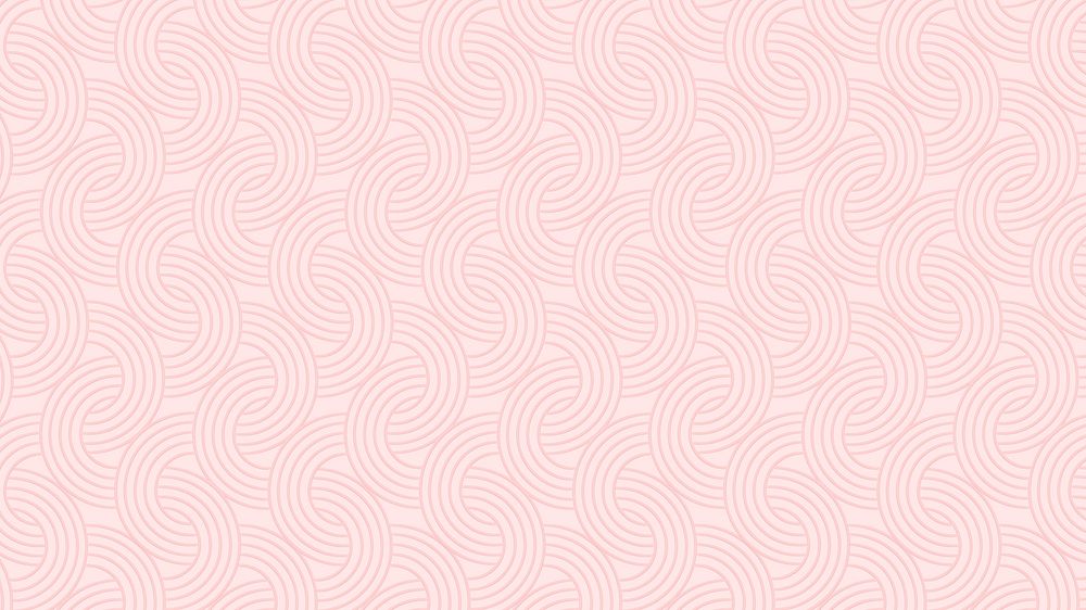 Pink interlaced rounded arc patterned background design resource