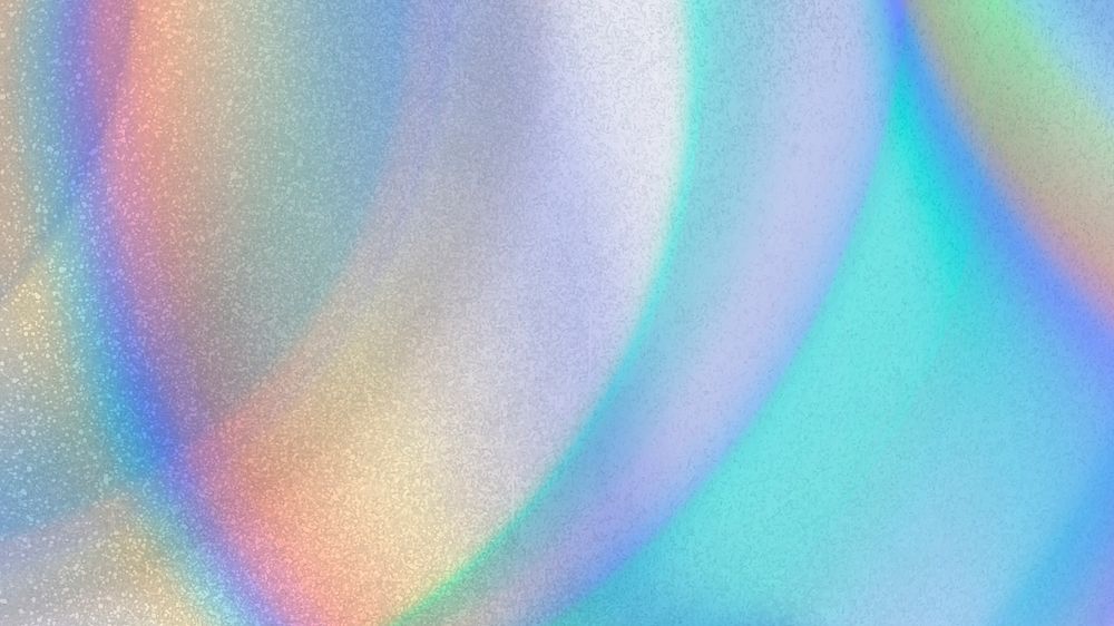 Abstract colorful iridescent background template vector