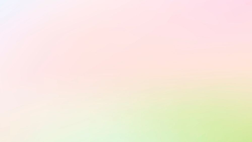 Gradient background in spring light pink and green