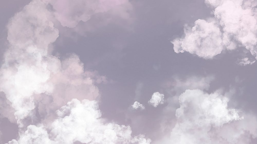 Pastel background with aesthetic pink sky