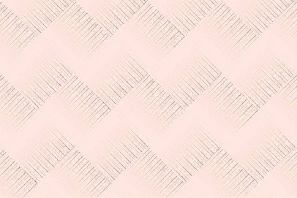Geometric pattern background vector in pink