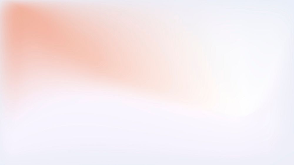 Soft peach blur gradient abstract background