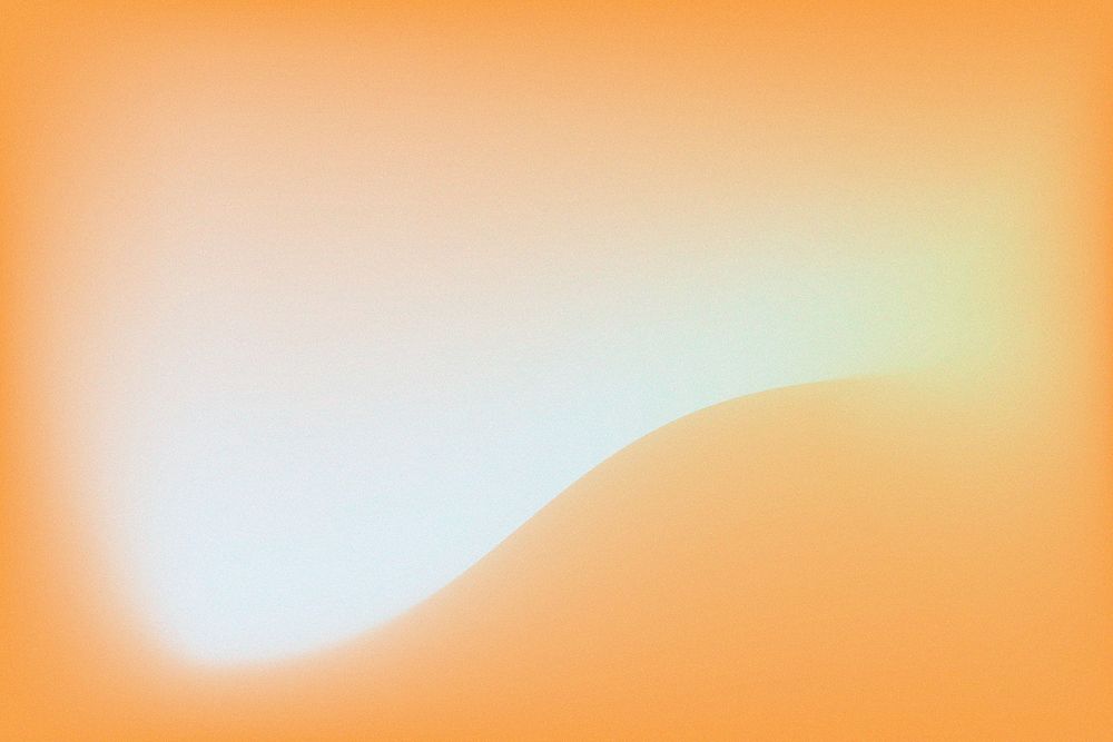 Pastel gradient blur orange vector background