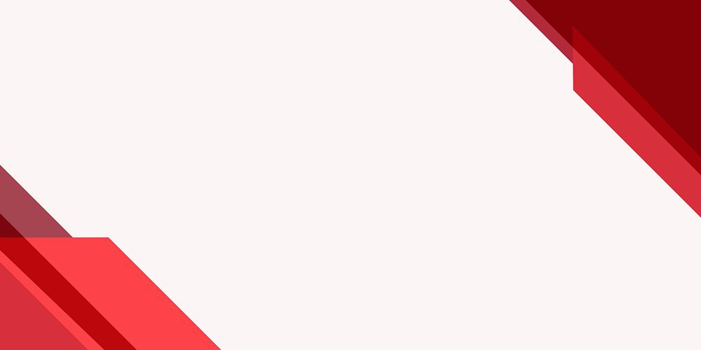 Red geometric background psd for corporate business
