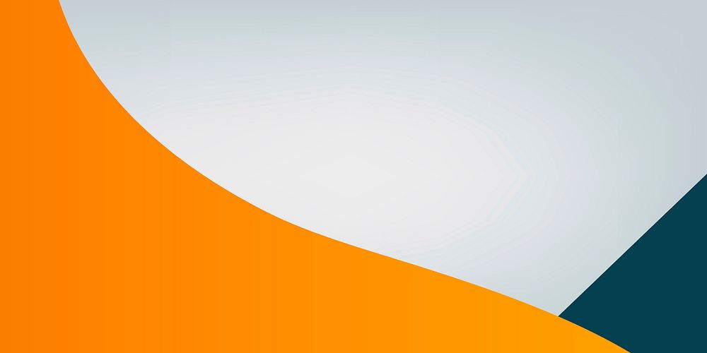 Corporate blank orange background vector for business