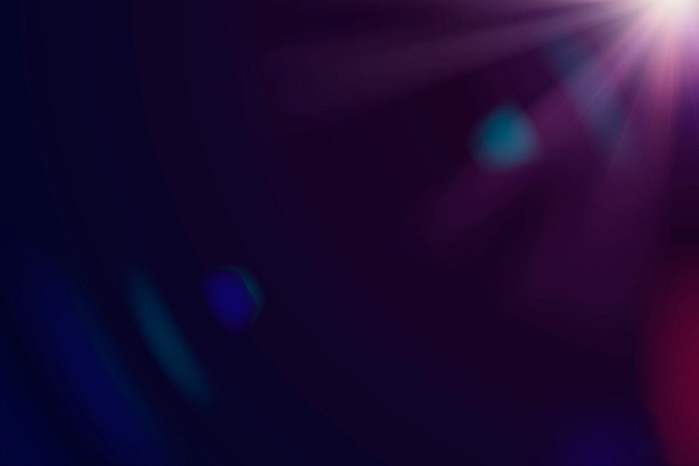 Abstract purple lens flare psd background