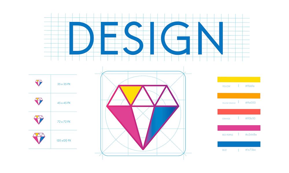 Illustration of creative graphic design vector