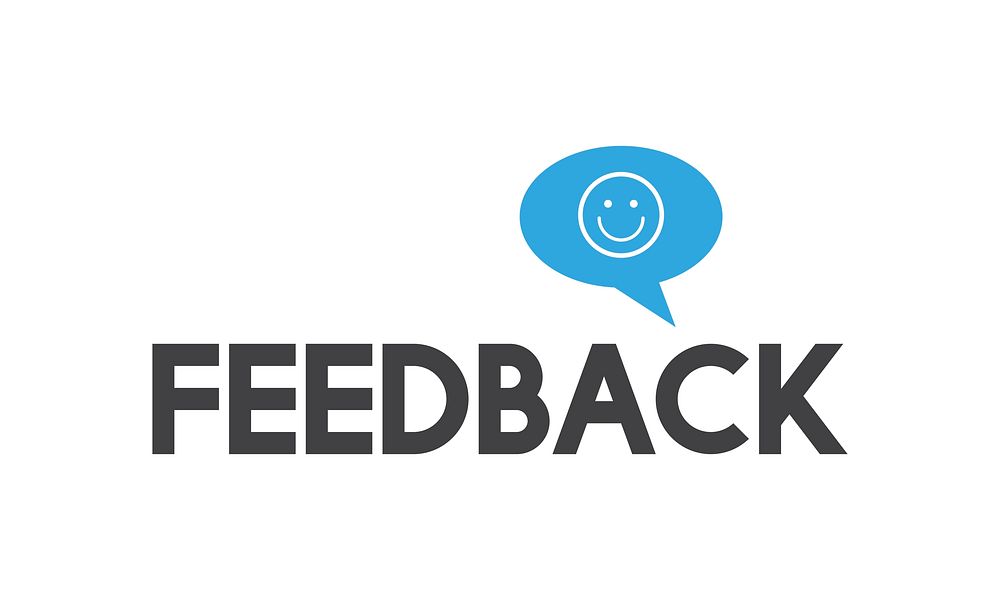 Illustration of customer feedback vector