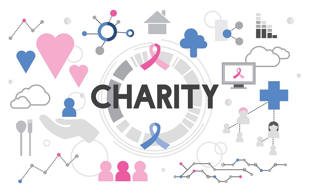 Illustration of charity support vector