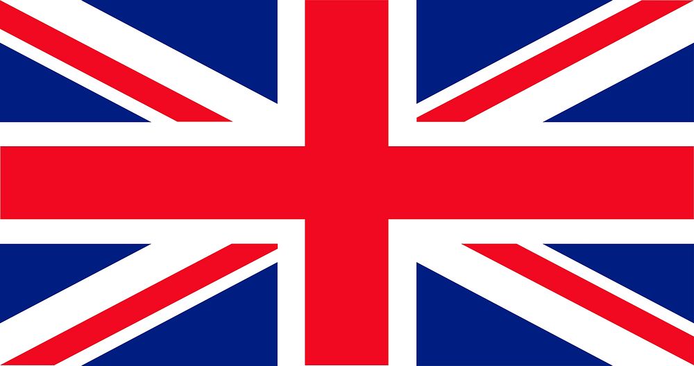 Illustration of UK flag vector