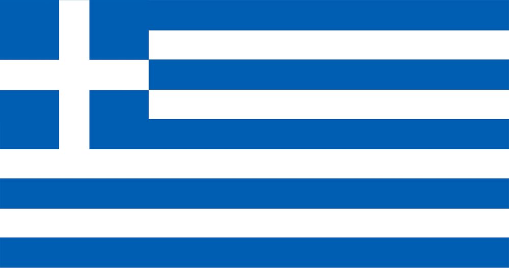 Illustration of Greece flag vector