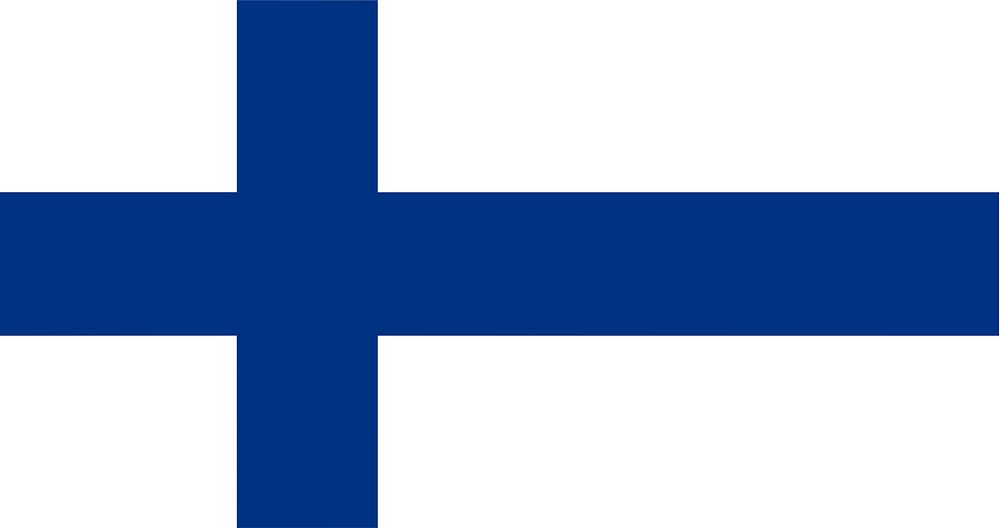 Illustration of Finland flag vector