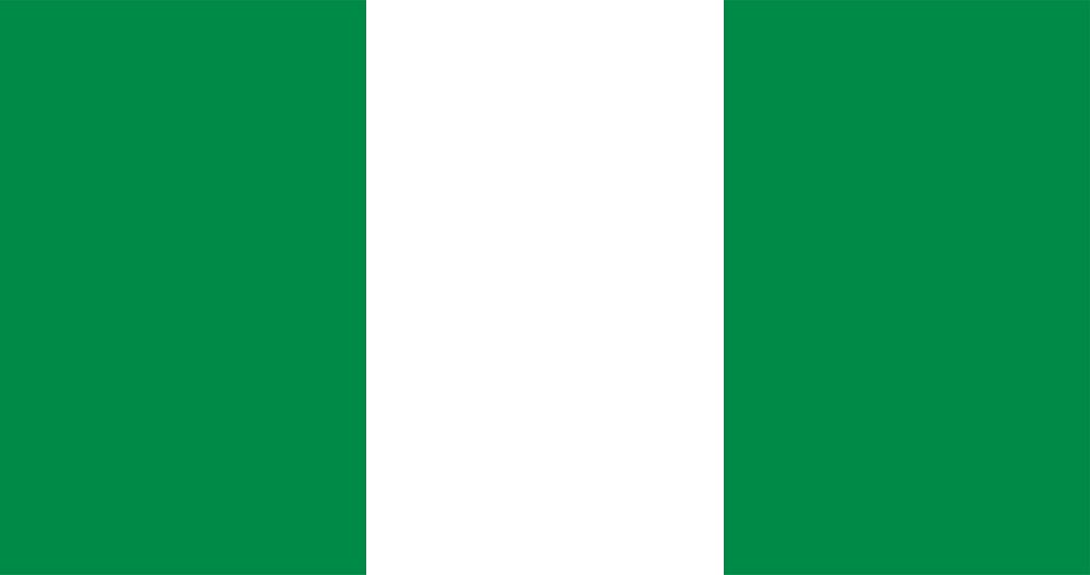 Illustration of Nigeria flag vector