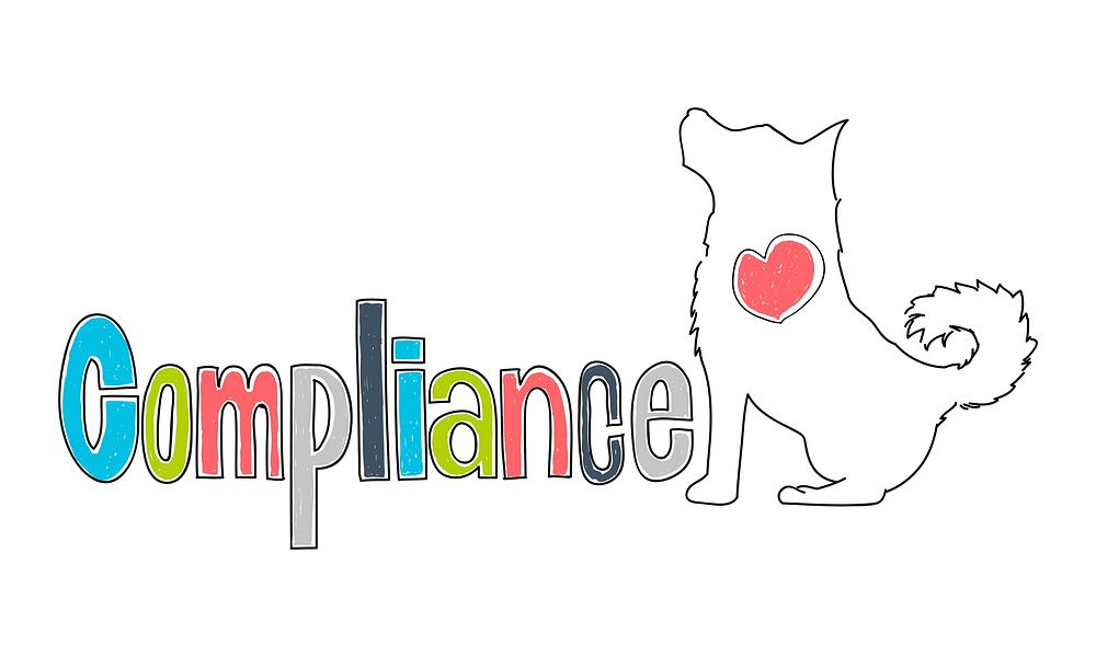 Illustration of business compliance vector