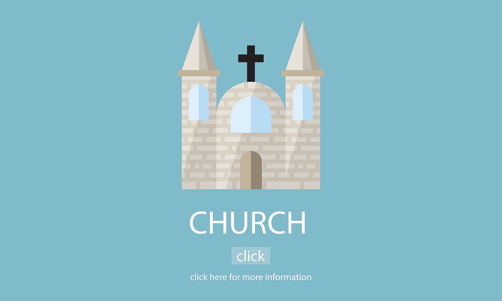 Illustration of church vector