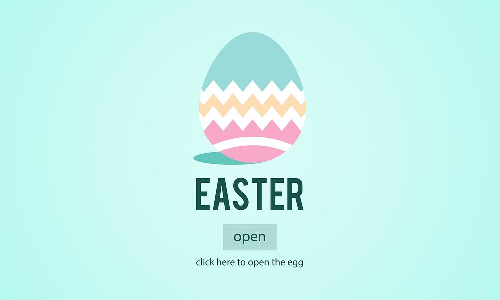 Illustration of easter day vector