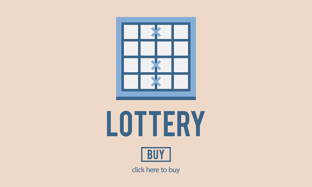 Illustration of lottery game vector