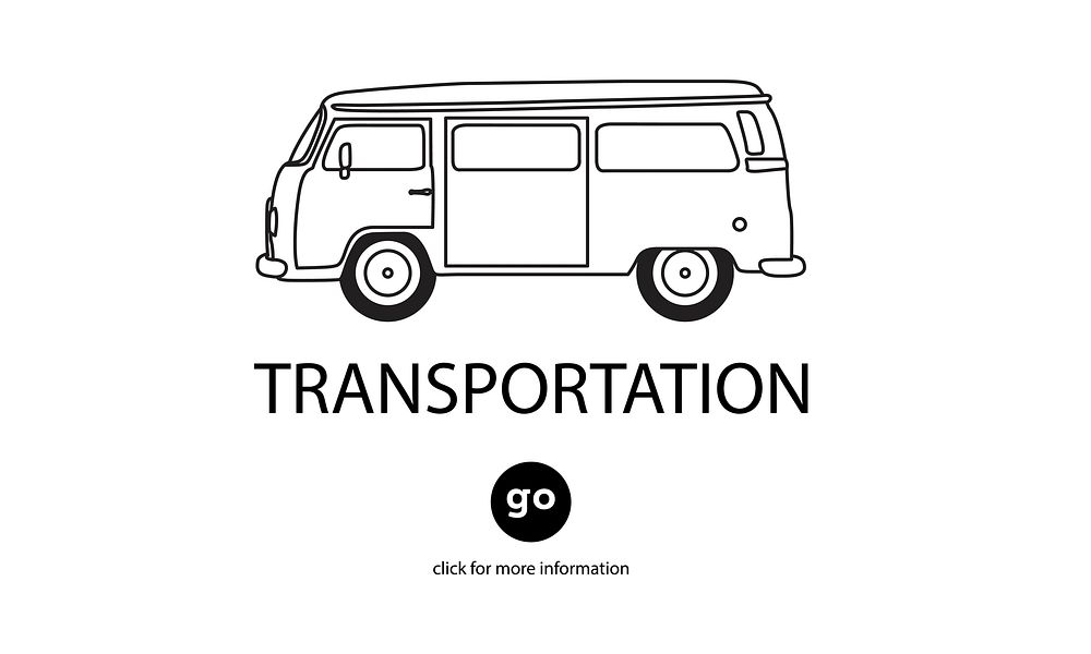 Illustration of transportation vector