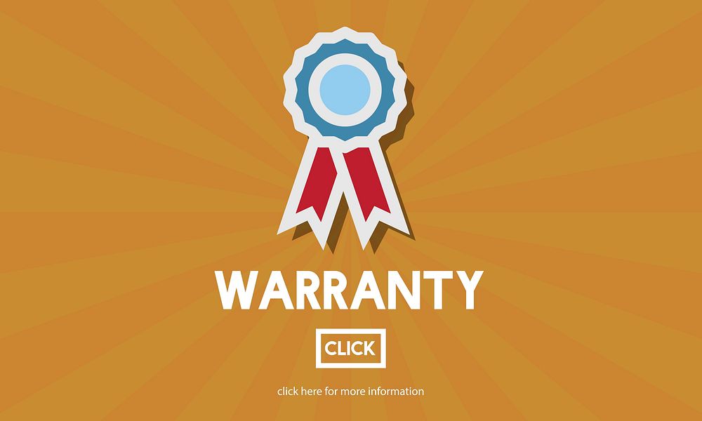 Illustration of warranty vector