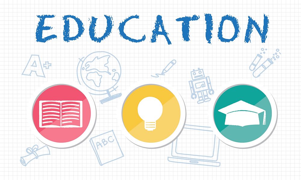 Illustration of education concept vector