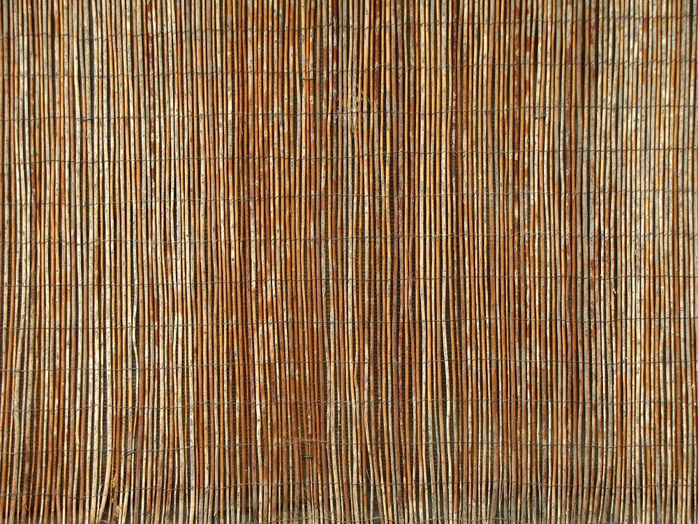 Free bamboo mat texture image, public domain background CC0 photo.