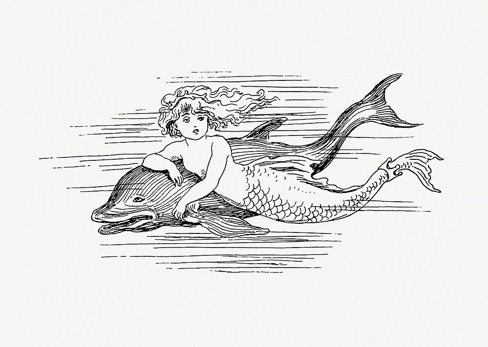 https://www.rawpixel.com/search/Laura%20Troubridge?sort=curated&page=1Mermaid from The Story Of The Mermaiden, Adapted From…