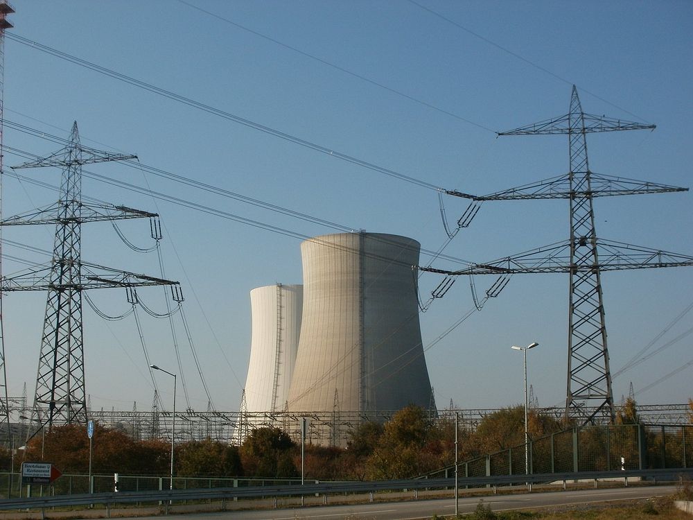 Nuclear power plant in Philipsburg, free public domain CC0 photo