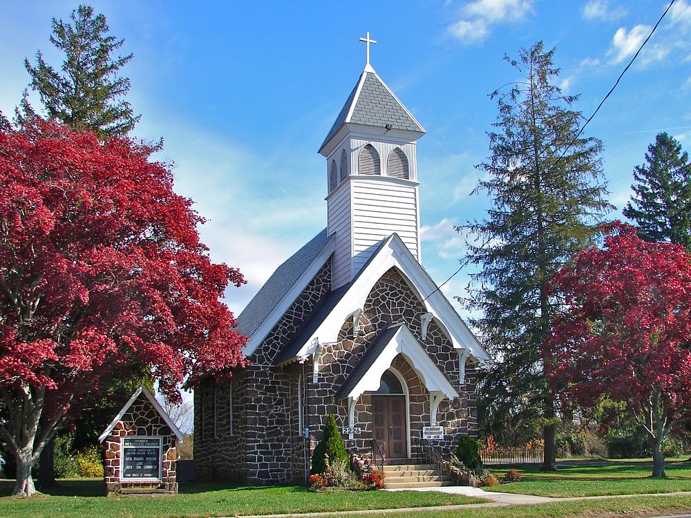 Downer Methodist Episcopal Church In Monroe Township New Jersey