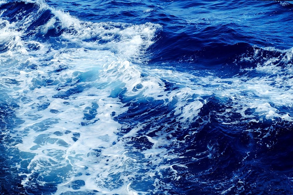 Ocean water textures, aqua blue waves background  free public domain CC0 photo