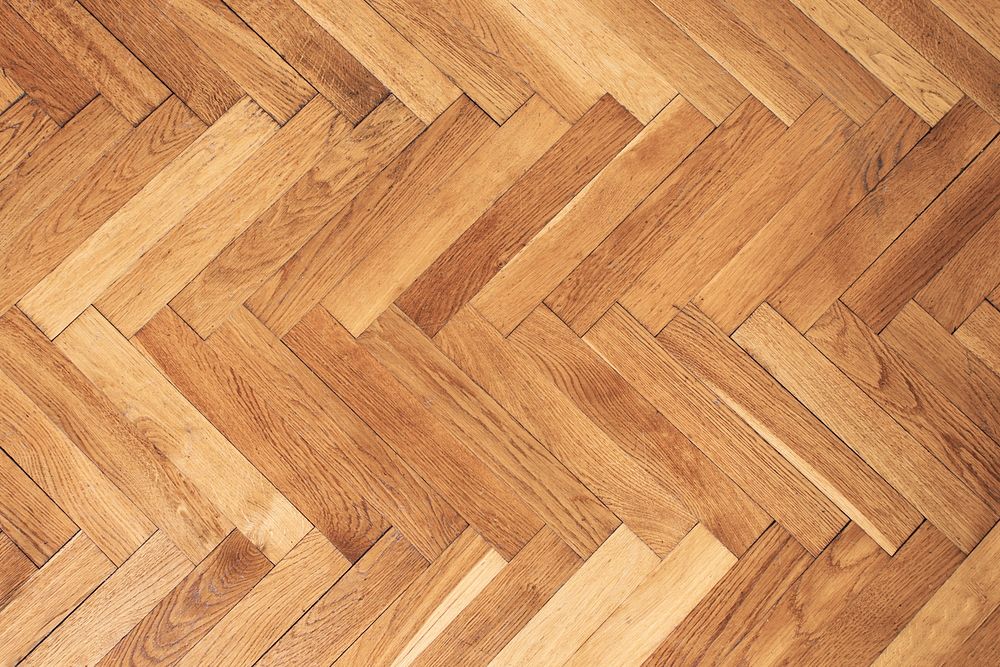 Zigzag wood floor texture background, close up design